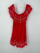 Pre-Owned Lulu's Red Size Large Short Sleeveless Dress | True Fashionistas.