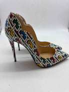 Pre-Owned Christian Louboutin Multi-Color Size 36.5 Stiletto Heels | True Fashionistas.