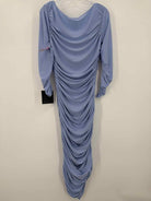 Pre-Owned Norma Kamali Blue Size Medium Long Long Sleeve Dress | True Fashionistas.