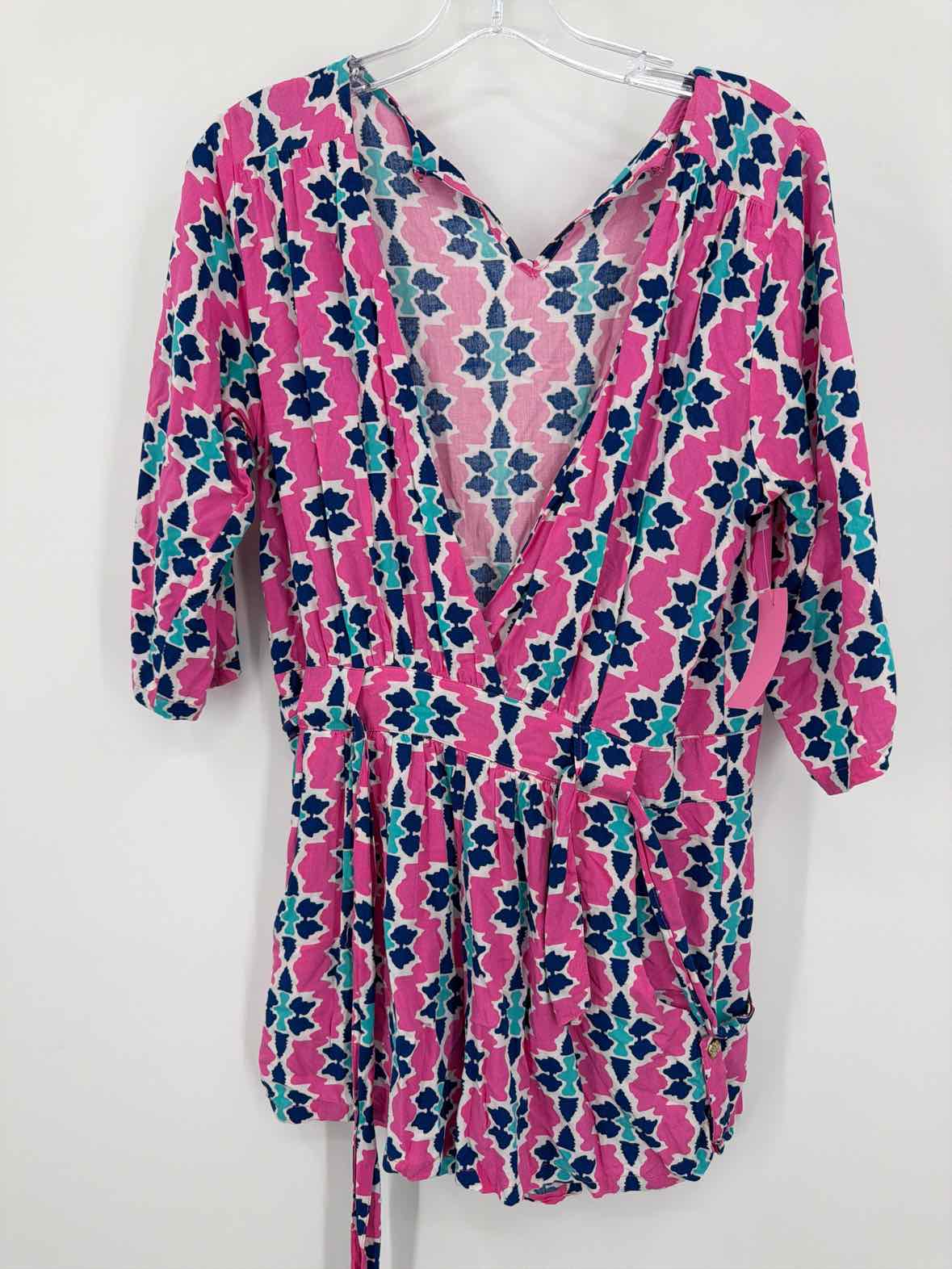 Pre-Owned Escapada Pink Size XS Long Sleeve Romper | True Fashionistas.
