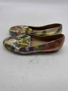 Pre-Owned Chanel Gold Size 5.5 Lurex Loafer Flats | True Fashionistas.
