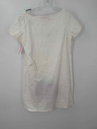 Pre-Owned Loup White Size 42 Short Short Sleeve Dress | True Fashionistas.