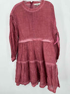 Pre-Owned Sea New York Red Size XS Short Long Sleeve Dress | True Fashionistas.