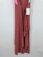 Pre-Owned Wilfred Pink Size XL Midi Sleeveless Dress | True Fashionistas.
