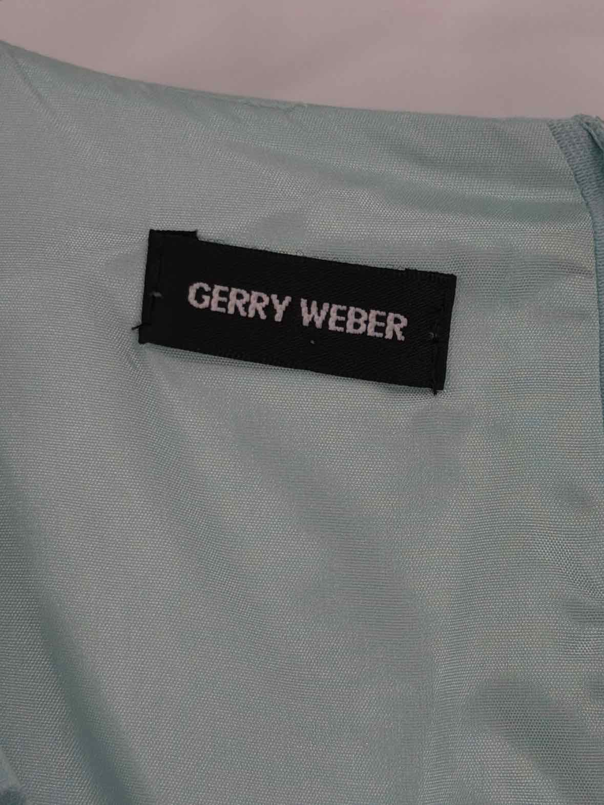 Pre-Owned Gerry Weber Blue Size 18 Short Short Sleeve Dress | True Fashionistas.