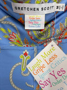 Gretchen Scott Blue Size Medium Legging Pull On Pants | True Fashionistas.