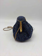 Pre-Owned La Regale Blue Crossbody Crossbody | True Fashionistas.