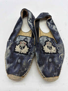 Pre-Owned Christian Louboutin Navy Size 36 Espadrille Flats | True Fashionistas.
