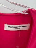 Pre-Owned Amanda Uprichard Pink Size Medium Short Long Sleeve Dress | True Fashionistas.