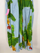Pre-Owned Farm Rio Green Size Small Long Sleeveless Dress | True Fashionistas.