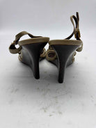 Pre-Owned Valentino Tan Size 37.5 Wedge Heels | True Fashionistas.