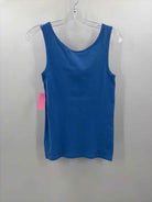 Christine Alexander Blue Size Medium Tank Top | True Fashionistas.