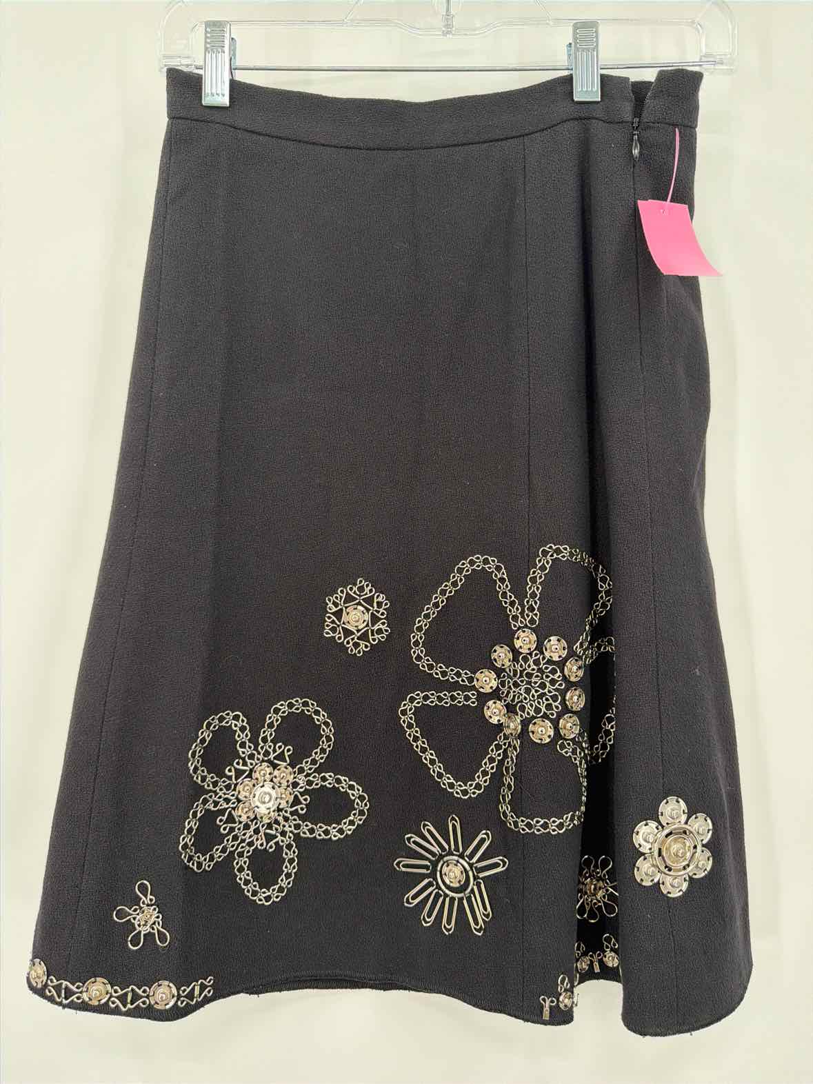 Pre-Owned Moschino Black Size 4 Pencil Skirt | True Fashionistas.