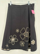 Pre-Owned Moschino Black Size 4 Pencil Skirt | True Fashionistas.