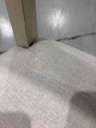 Vanguard Cream Fabric  & Gray Dining Room Side Chair | True Fashionistas.