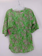 Pre-Owned Lilly Pulitzer Green Size Small Blouse | True Fashionistas.