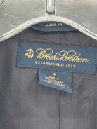 Pre-Owned Brooks Brothers Navy Size 6 Blazer | True Fashionistas.