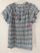 Pre-Owned Max Studio Blue Size Small Blouse | True Fashionistas.