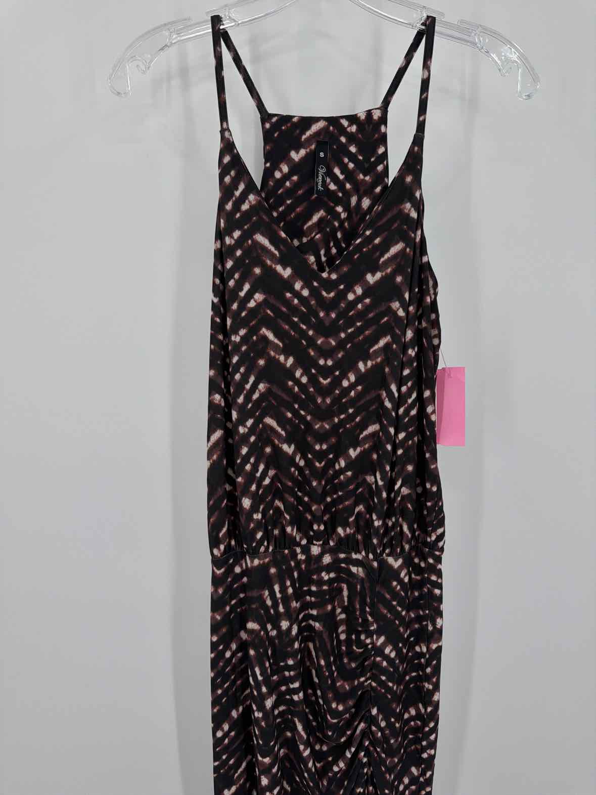 Pre-Owned Viereck Brown Size Small Short Sleeveless Dress | True Fashionistas.