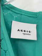 Pre-Owned Akris Punto Green Size 43 Short Sleeveless Dress | True Fashionistas.