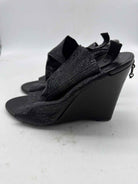Pre-Owned Balenciaga Black Size 8.25 Caged Heels | True Fashionistas.