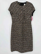 Pre-Owned Brooks Brothers Black Size 10 Boucle Short Short Sleeve Dress | True Fashionistas.