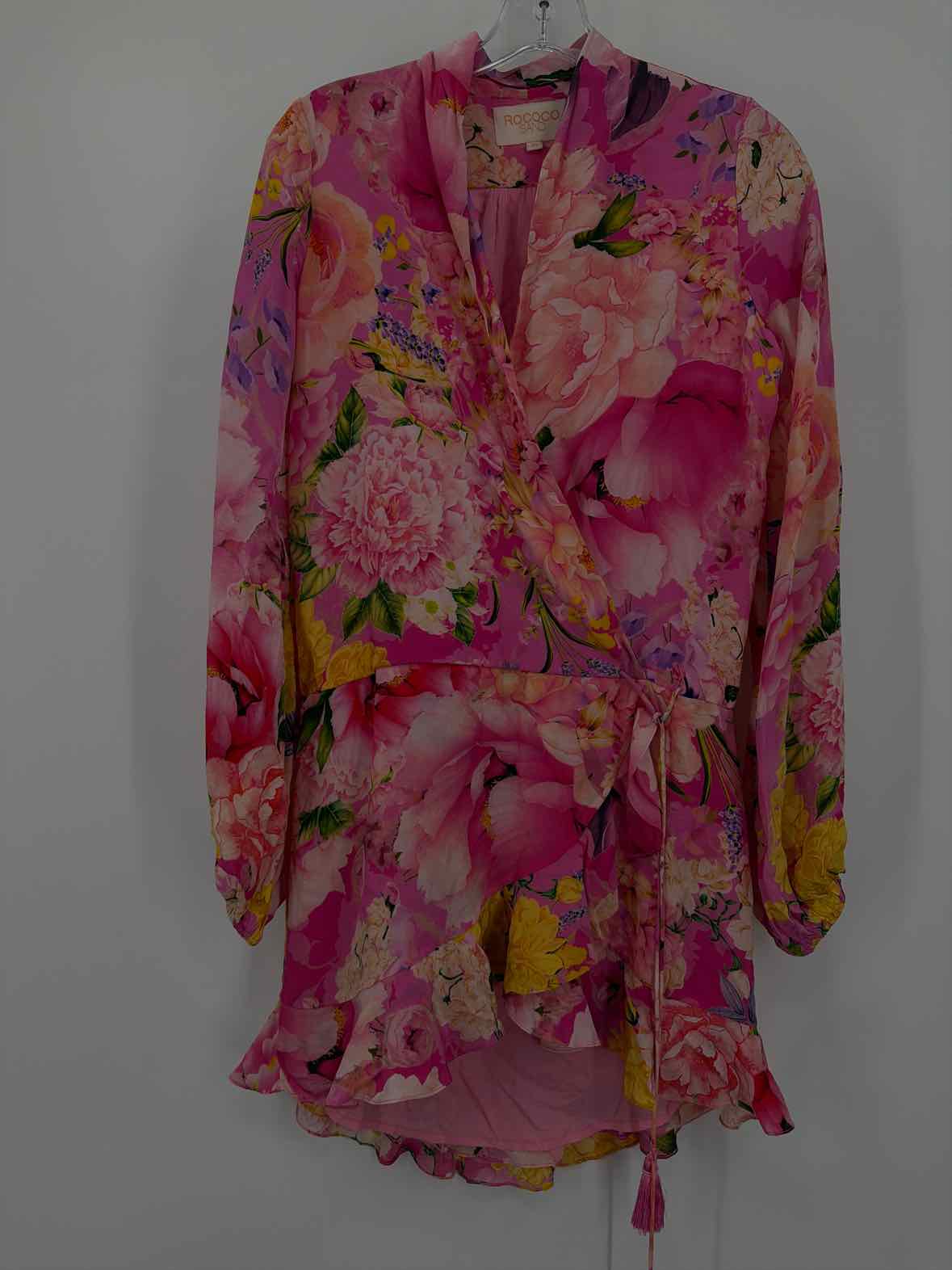 Pre-Owned Rococo Sand Pink Size XS Short Long Sleeve Dress | True Fashionistas.