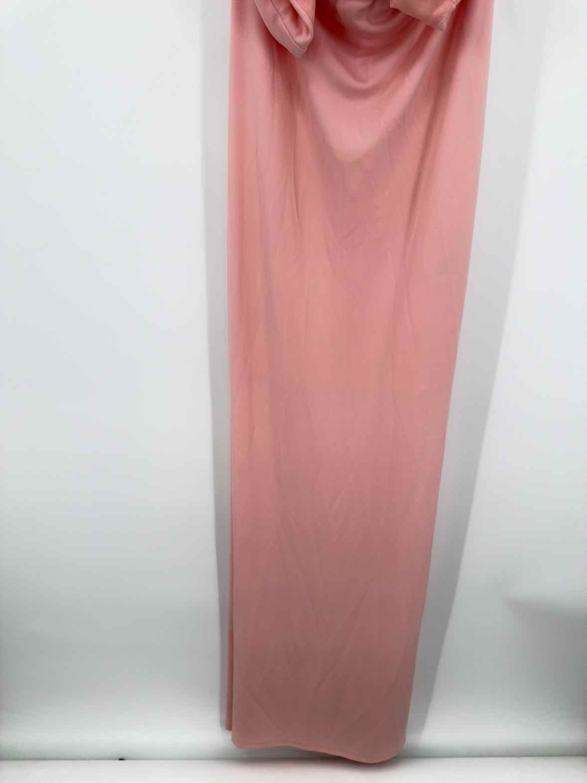 Pre-Owned Alice + Olivia Pink Size 6 Long Sleeveless Dress | True Fashionistas.