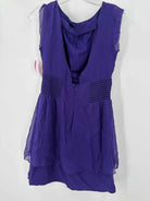 Pre-Owned Luna Purple Size Small Short Sleeveless Dress | True Fashionistas.