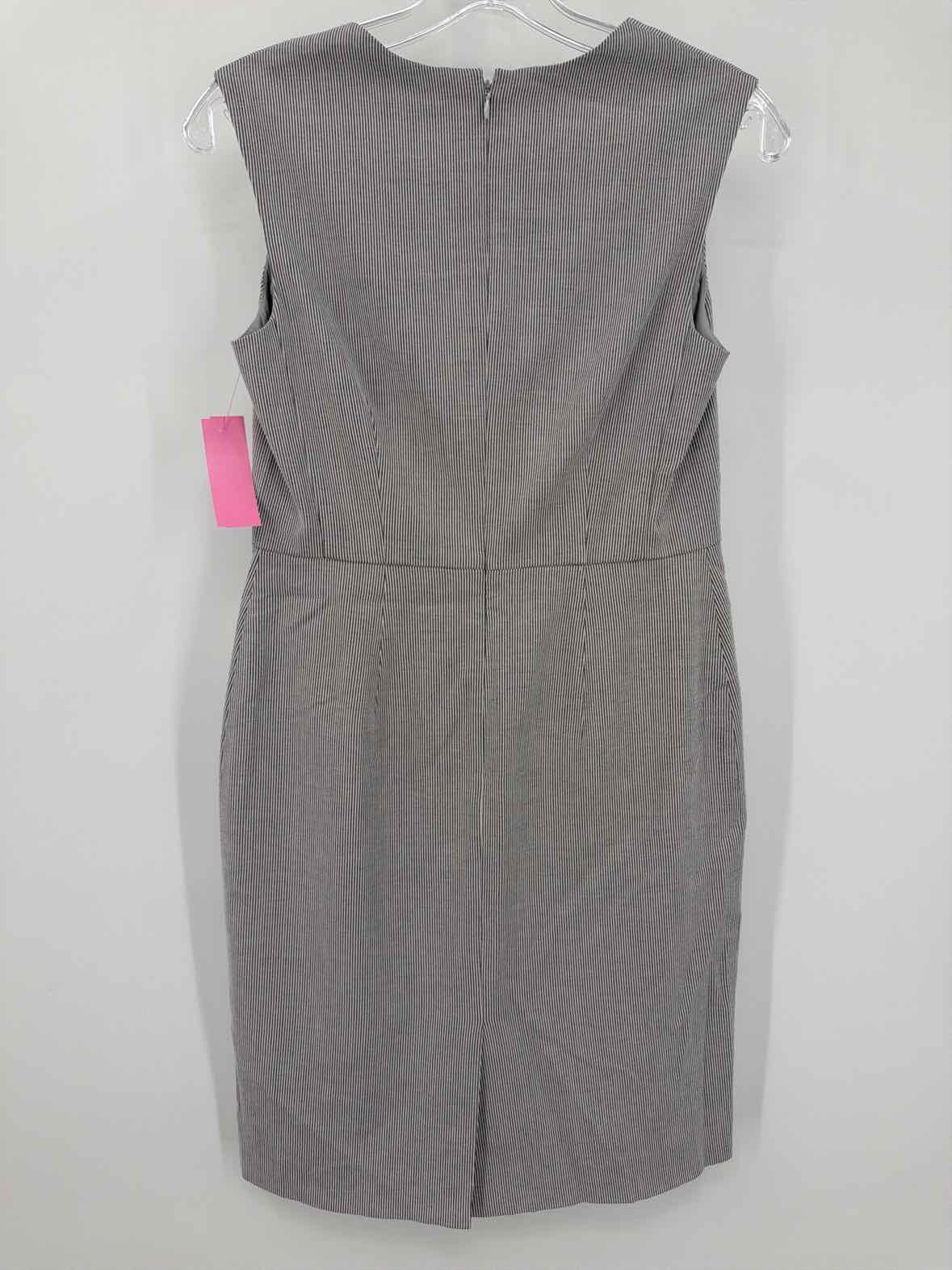 Pre-Owned Ann Taylor Grey Size 2 Short Sleeveless Dress | True Fashionistas.