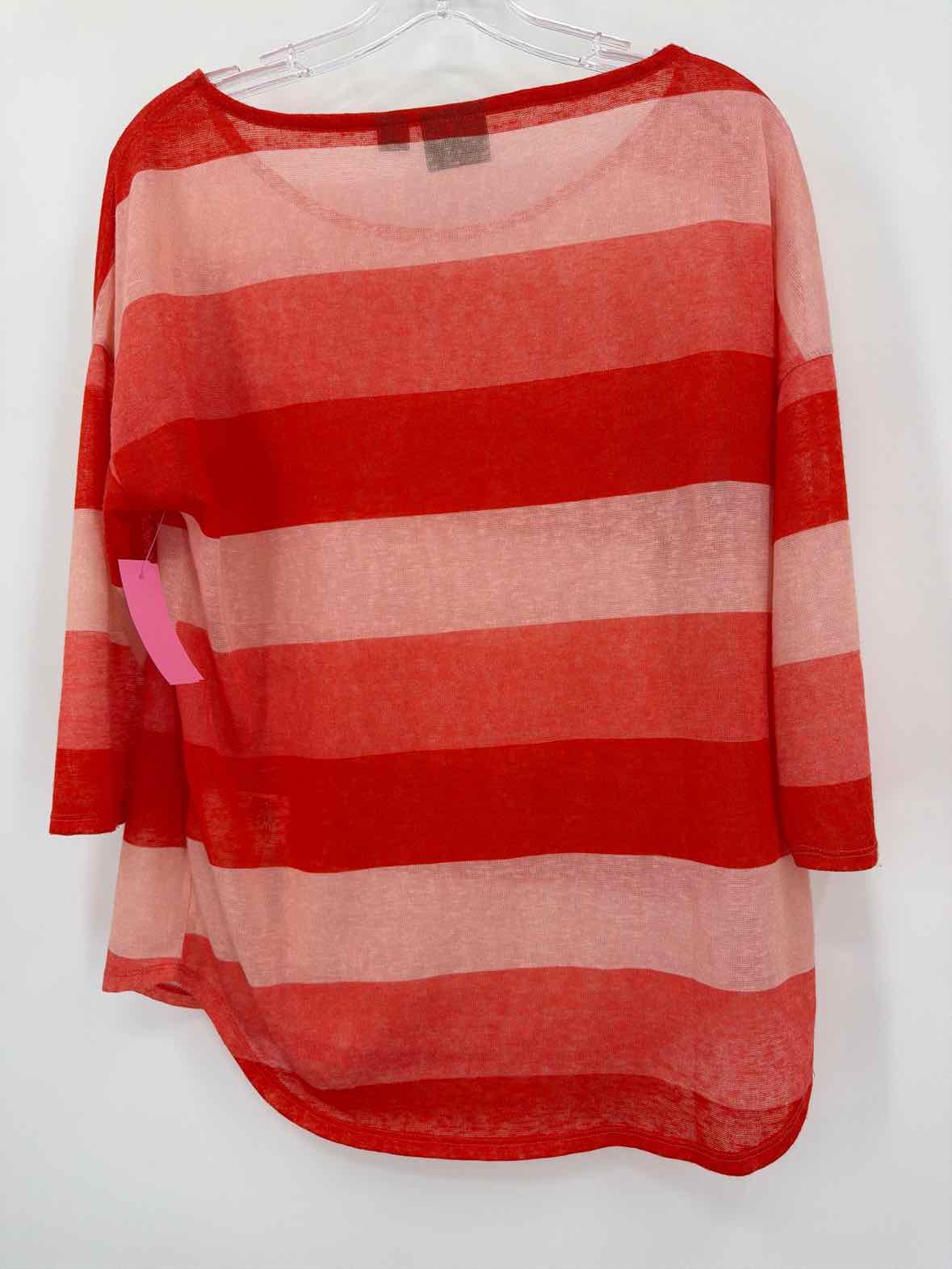 Pre-Owned Tribal Orange Size Large Sweater | True Fashionistas.