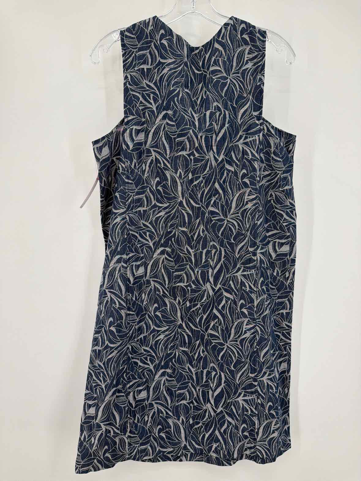 Pre-Owned J Mclaughlin Blue Size Medium Short Sleeveless Dress | True Fashionistas.