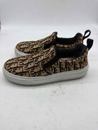 Pre-Owned Christian Dior Tan Size 7 Fashion Sneaker Athletic Shoes | True Fashionistas.