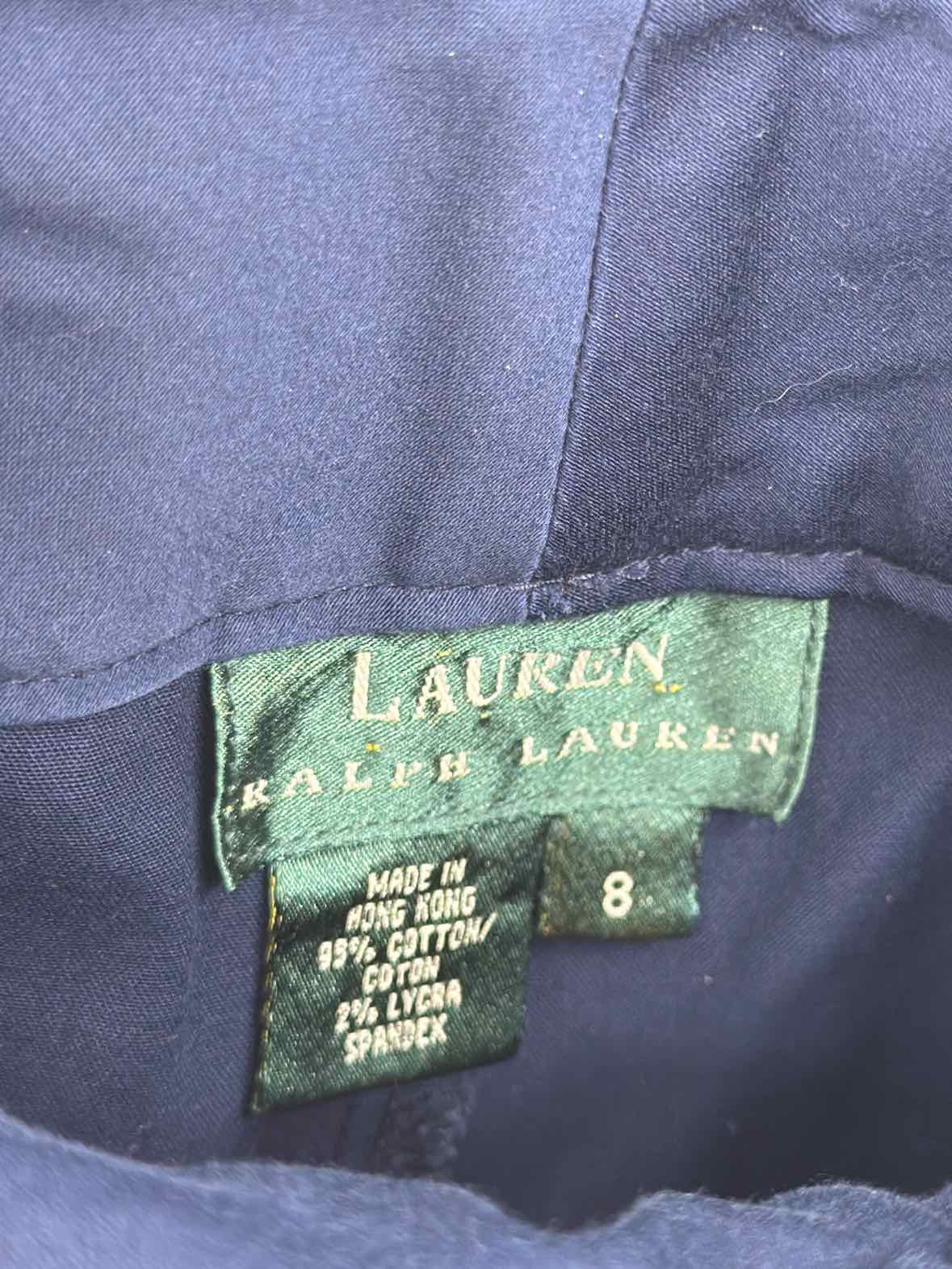 Pre-Owned Lauren Navy Size 8 Dress Pants | True Fashionistas.