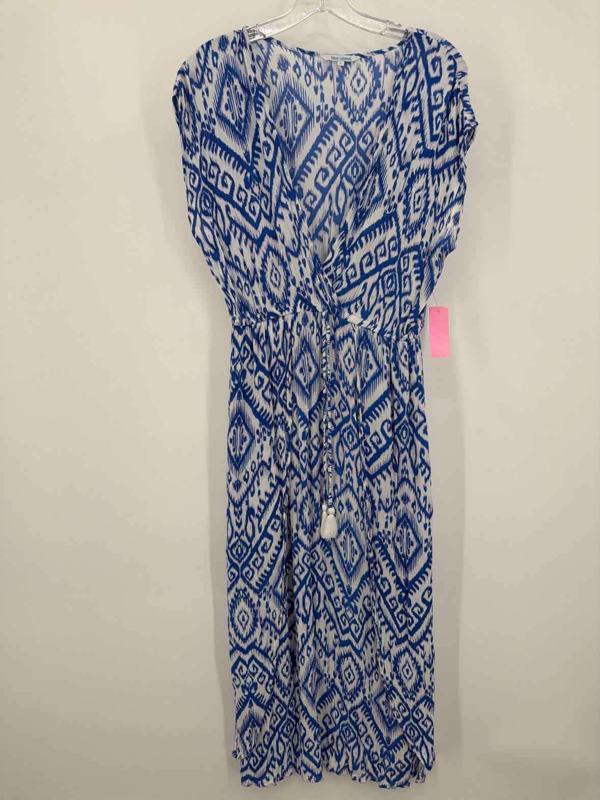 Pre-Owned Blue Island Blue Size Large La Pateau Sleeveless Dress | True Fashionistas.