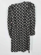 Pre-Owned Sandro Black Size 0 Short Long Sleeve Dress | True Fashionistas.