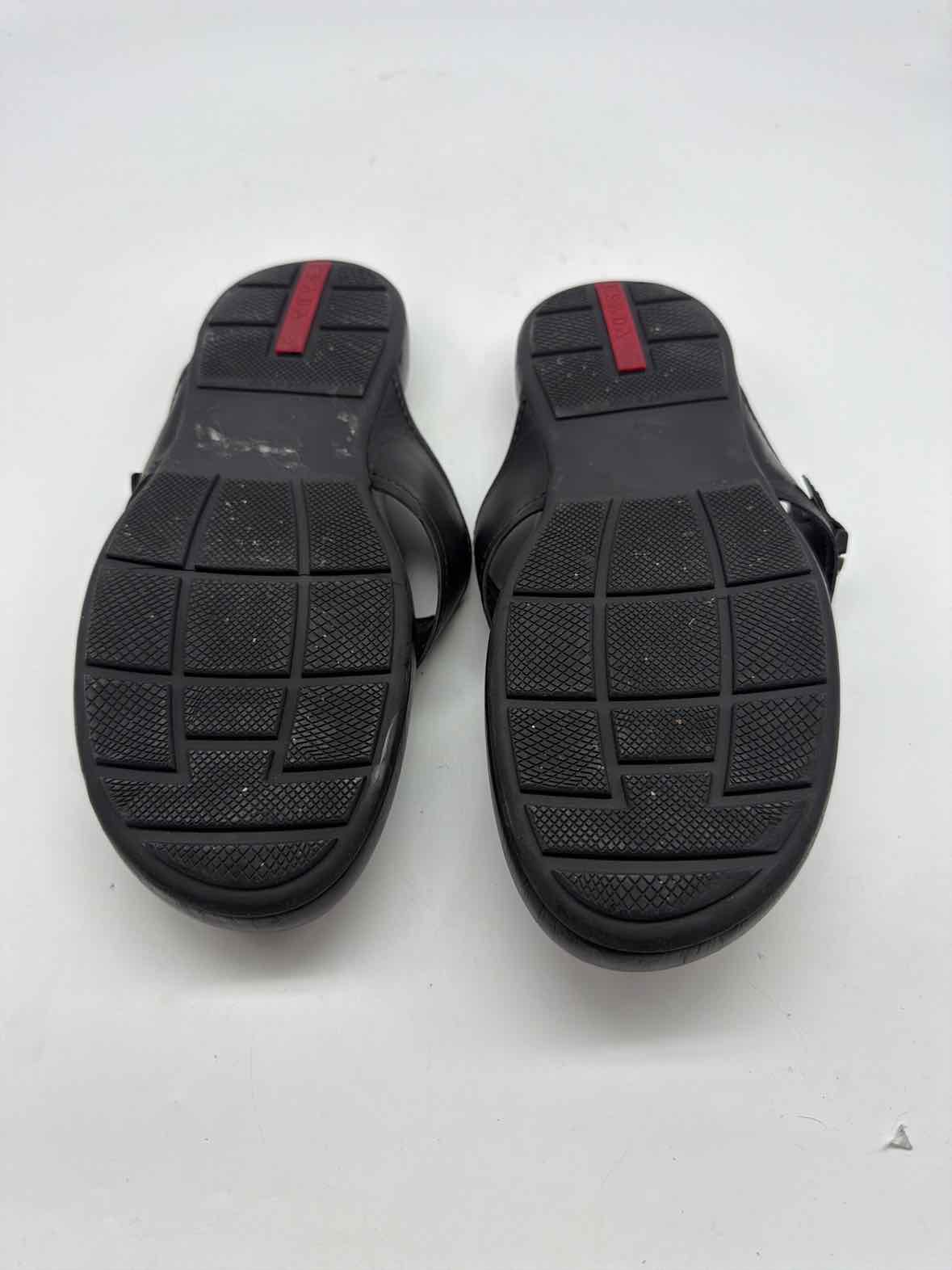 Pre-Owned Prada Black Size 39.5 Slingback Heels | True Fashionistas.