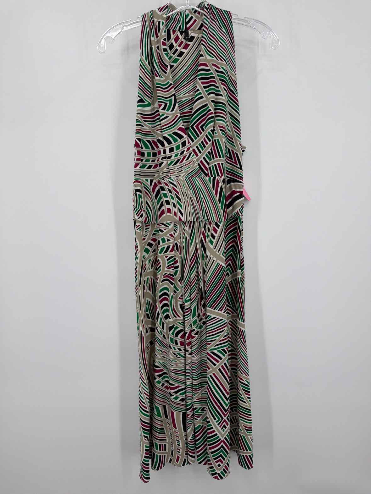 Pre-Owned Tahari Tan Size Medium Short Sleeveless Dress | True Fashionistas.