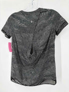 Pre-Owned Lululemon Black Size 2 Athletic Short Sleeve | True Fashionistas.