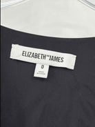 Pre-Owned Elizabeth and James Black Size 0 Short Sleeveless Dress | True Fashionistas.