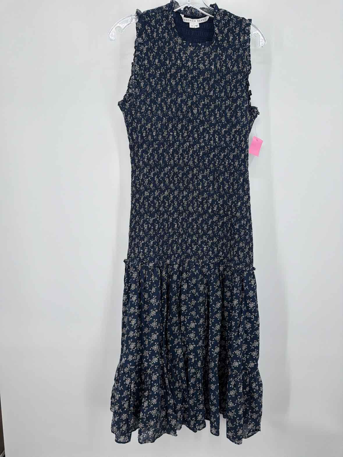 Pre-Owned Veronica Beard Navy Size 10 Long Sleeveless Dress | True Fashionistas.