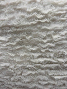 White Fabric Faux Fur Pillow | True Fashionistas.