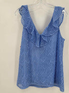 Pre-Owned Lilly Pulitzer Blue Size Large Tank Top | True Fashionistas.