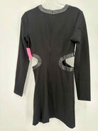 Pre-Owned Staud Black Size Medium Short Long Sleeve Dress | True Fashionistas.