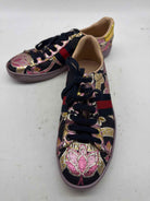 Pre-Owned Gucci Navy Size 9 Ace Athletic Shoes | True Fashionistas.