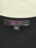 Pre-Owned La-El Couture Black Size Medium La Pateau Sleeveless Dress | True Fashionistas.