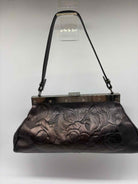 Pre-Owned Patricia Nash Black Small Handbag Small Handbag | True Fashionistas.