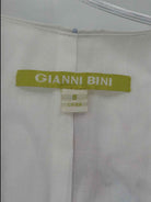 Pre-Owned Gianni Bini White Size 8 Short Sleeveless Dress | True Fashionistas.