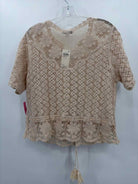 And Now This Tan Size Large Blouse | True Fashionistas.