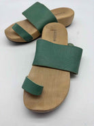 Pre-Owned Trippen Green Size 38 Wood Sandals | True Fashionistas.